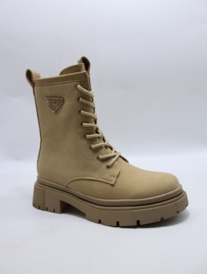 Botki damskie na płaskim (36-41) HQ7745 BEIGE