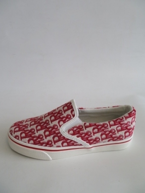 Tenisówki damskie na płaskim (36-41) B99 RED