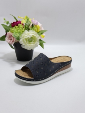 Klapki damskie na koturnie (36-41) YL 191 BLUE