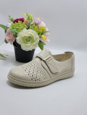 Półbuty damskie na płaskim (37-42) B6920 BEIGE