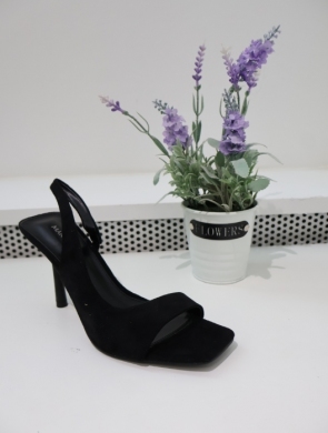 Sandały damskie na szpilce (36-41) 3292 BLACK