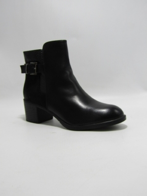 Botki damskie ocieplane na obcasie (36-41) H8-266A BLACK