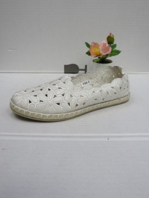 Mokasyny damskie na płaskim (36-41) Y99-3 WHITE