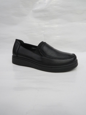Półbuty damskie na płaskim (37-42) 81001-1 BLACK
