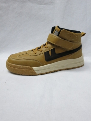 Buty sportowe chłopięce (32-37) H303A CAMEL/BROWN