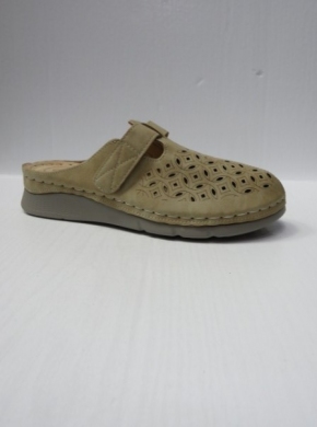 Klapki damskie na koturnie (37-42) 828 KHAKI