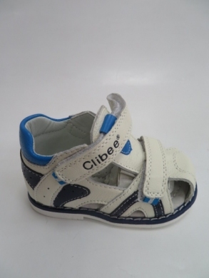 Sandały chłopięce (18-23) F221 WHITE/MONBLUE