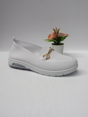 Mokasyny damskie na płaskim (36-41) EV27 WHITE