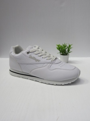 Buty sportowe damskie na płaskim (37-41) SLA06 WHITE