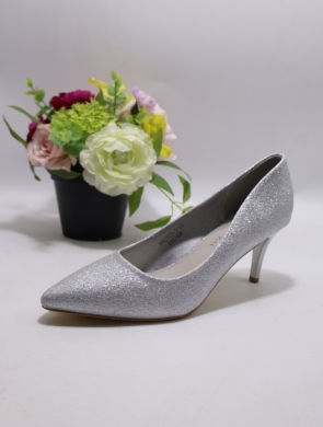 Czółenki damskie na szpilce (36-41) XHH2523-3 SILVER