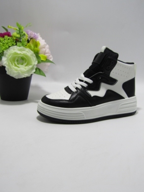 Buty sportowe damskie na płaskim (36-41) 9069 BLACK