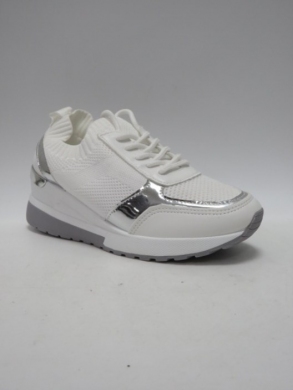 Buty sportowe damskie na koturnie (36-41) TA-1 WHITE