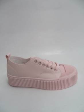 Trampki damskie na koturnie (36-41) 1759 PINK