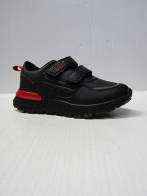 Buty sportowe chłopięce (32-37) A185 BLACK/RED