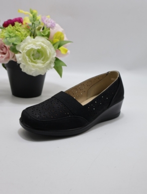 Mokasyny damskie na koturnie (36-41) YEHJ-219 BLACK