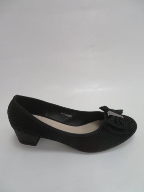 Czółenka damskie na obcasie (36-41) 320 BLACK