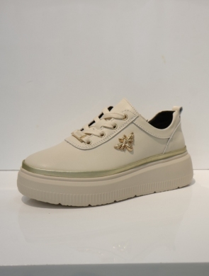 Buty sportowe damskie na płaskim (36-41) GD-XF-120C BEIGE
