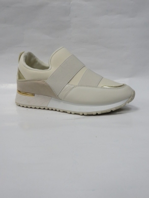 Buty sportowe damskie na płaskim (36-41) AB1785 BEIGE