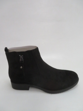 Botki damskie jesienne na płaskim (36-41) S9187A BLACK
