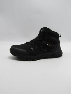 Botki młodzieżowe ocieplane (36-41) LXC 8408-W BL/BLACK