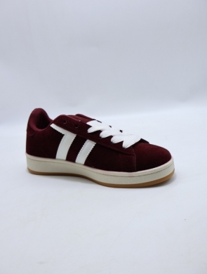 Buty sportowe damskie na płaskim (36-41) BM-1101 WINE