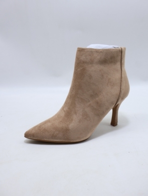Botki damskie na szpilce (36-41) 8756 KHAKI