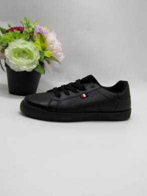Buty sportowe damskie na płaskim (36-41) TK2432 BLACK