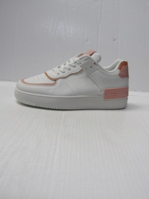 Buty sportowe damskie na płaskim (36-41) NEY-18 WHITE/PINK