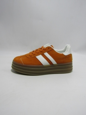 Buty sportowe damskie na płaskim (36-41) ZY-616 ORANGE