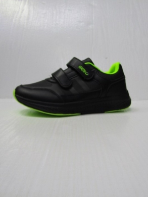 Buty sportowe damskie na płaskim (36-41) T2380 BLACK/GREEN