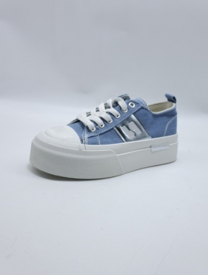 Trampki damskie na płaskim (36-41) LY100 BLUE
