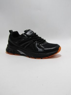 Buty sportowe młodzieżowe (36-41) AD632 BL/ORANGE