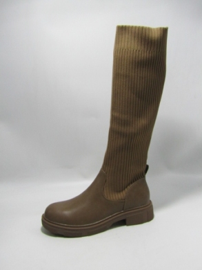 Kozaki damskie na płaskim (36-41) FB-320 KHAKI