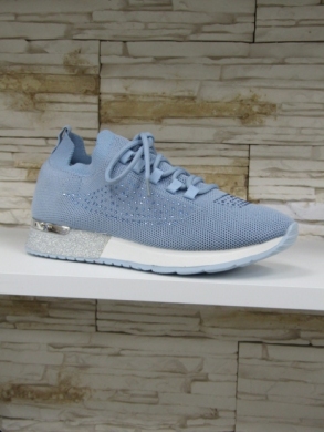 Buty sportowe damskie na płaskim (36-41) AB118 BLUE