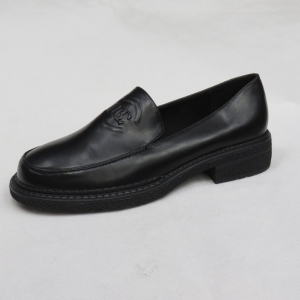 Mokasyny damskie na płaskim (36-41) 3225BLACK