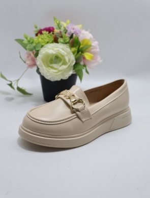 Mokasyny dziewczęce (31-36) 230-294L BEIGE