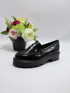 Mokasyny damskie na płaskim (36-41) JX962 BLACK