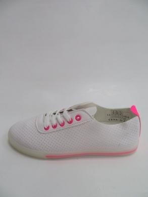 Tenisówki damskie na płaskim (36-41) LEI-16 FUCHSIA