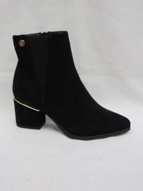 Botki damskie ocieplane na obcasie (36-41) NS232 BLACK