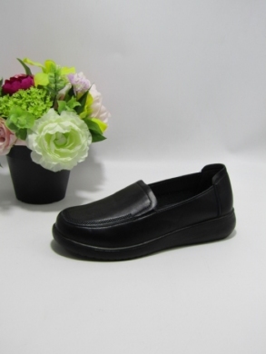 Półbuty damskie na płaskim (36-42) 6911 BLACK