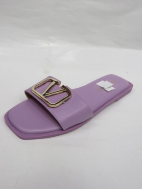 Klapki damskie na płaskim (36-41) 8123 PURPLE