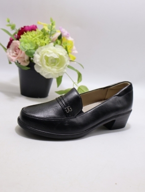 Półbuty damskie na obcasie (36-42) 22T09-1 BLACK