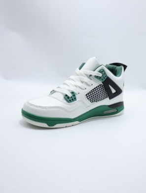 Buty sportowe młodzieżowe (36-41) D660-T WH/GREEN/BL