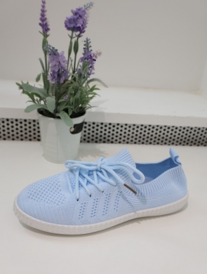Buty sportowe damskie na płaskim (36-41) 6541 BLUE