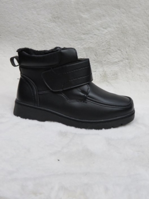 Botki męskie ocieplane (40-46) 2595-2 BLACK