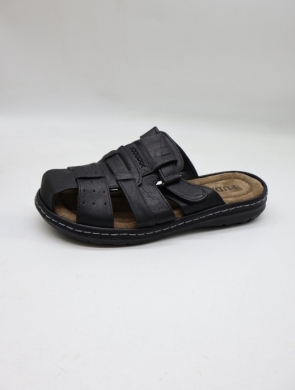 Klapki męskie (41-46) F2033 BLACK