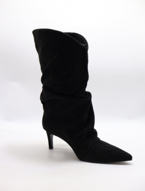 Kozaki damskie na szpilce (36-41) CLS-581 BLACK