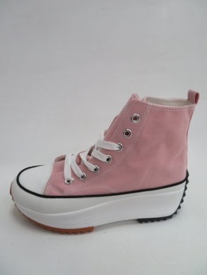 Trampki damskie na koturnie (36-41) VL135 PINK