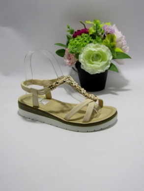 Sandały damskie na płaskim (36-41) FY7069 BEIGE
