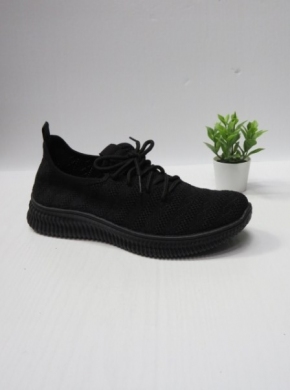 Buty sportowe damskie na płaskim (36-41) J530 BLACK